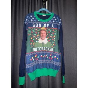 Ugly Christmas Sweater Xmas Size XL Elf